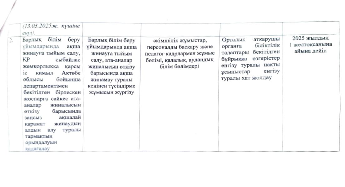 жоспар 2
